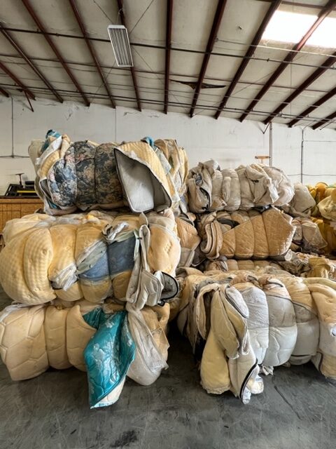 Logistical Operations in Mattress Recycling