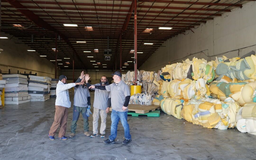 Spring Back Celebrates Mattress Recycling Milestones